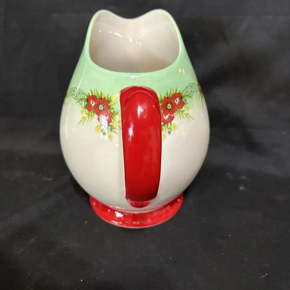 NEW Pioneer Woman Holiday Cheer Christmas Tree Lg Pitcher 92.5 Oz